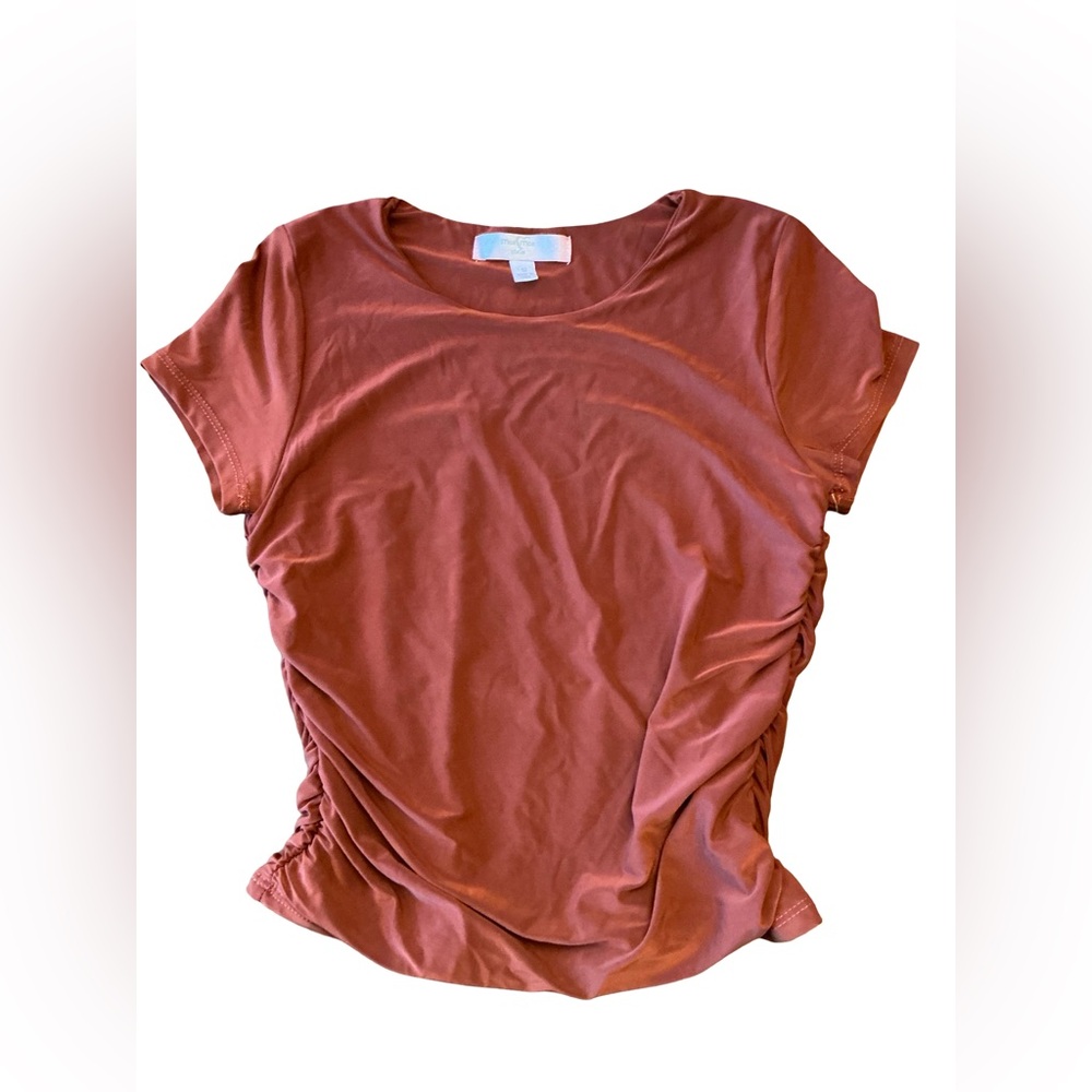 Moa Moa Girls Scrunch Top NWT